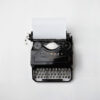 vintage typewriter